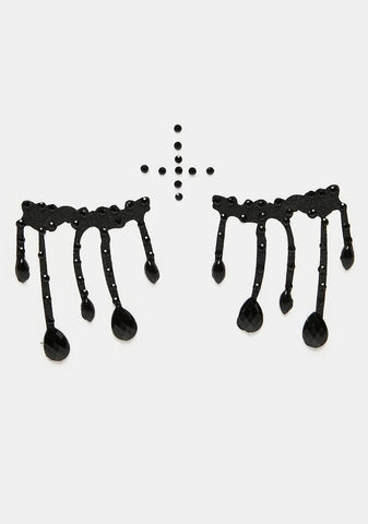 Bow To No One Face Stickers