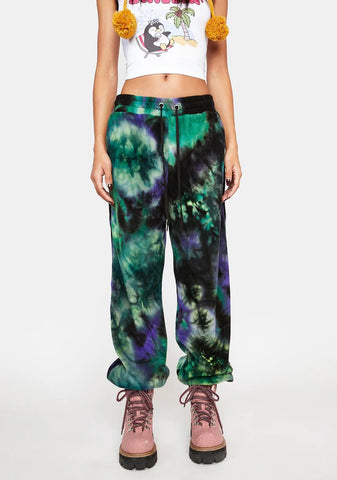 Ripple Effect Tie Dye Pants