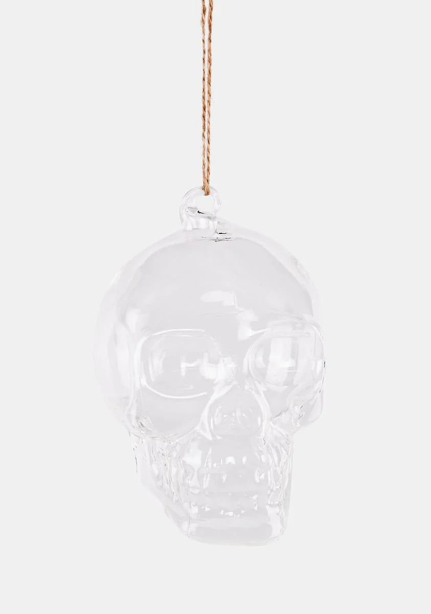 Macabre Makeover Skull Terrarium