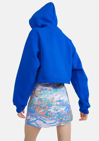 LH Airbrush Cropped Hoodie