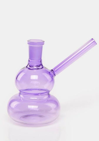 Violet Wonderland Glass Bong