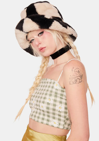 Sage Get Your Fix Crop Top