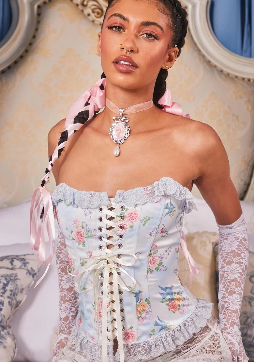 Decadent Wildlife Corset Top