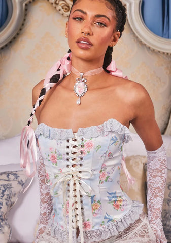 Decadent Wildlife Corset Top