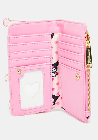 Sanrio My Melody & Kuromi Flap Wallet