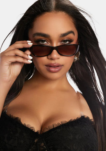 Slang Brown Sunglasses