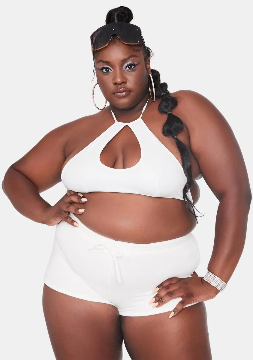 Plus Blanc Not Playing Games Lounge Shorts