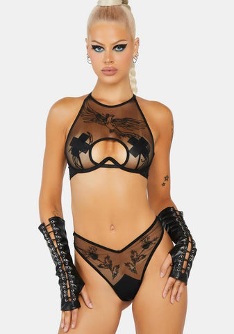 Verona High Leg Thong