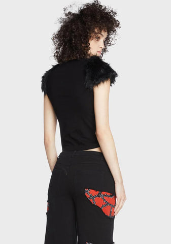 True To Ur Horrors Baby Tee