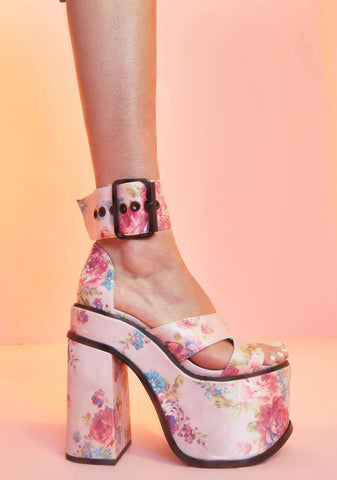 Somebody's Angel Platform Heels