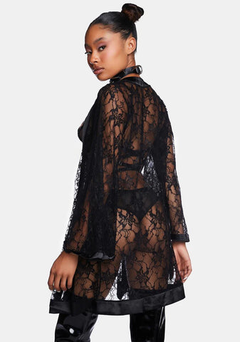 Obscene Fantasy Lace Robe
