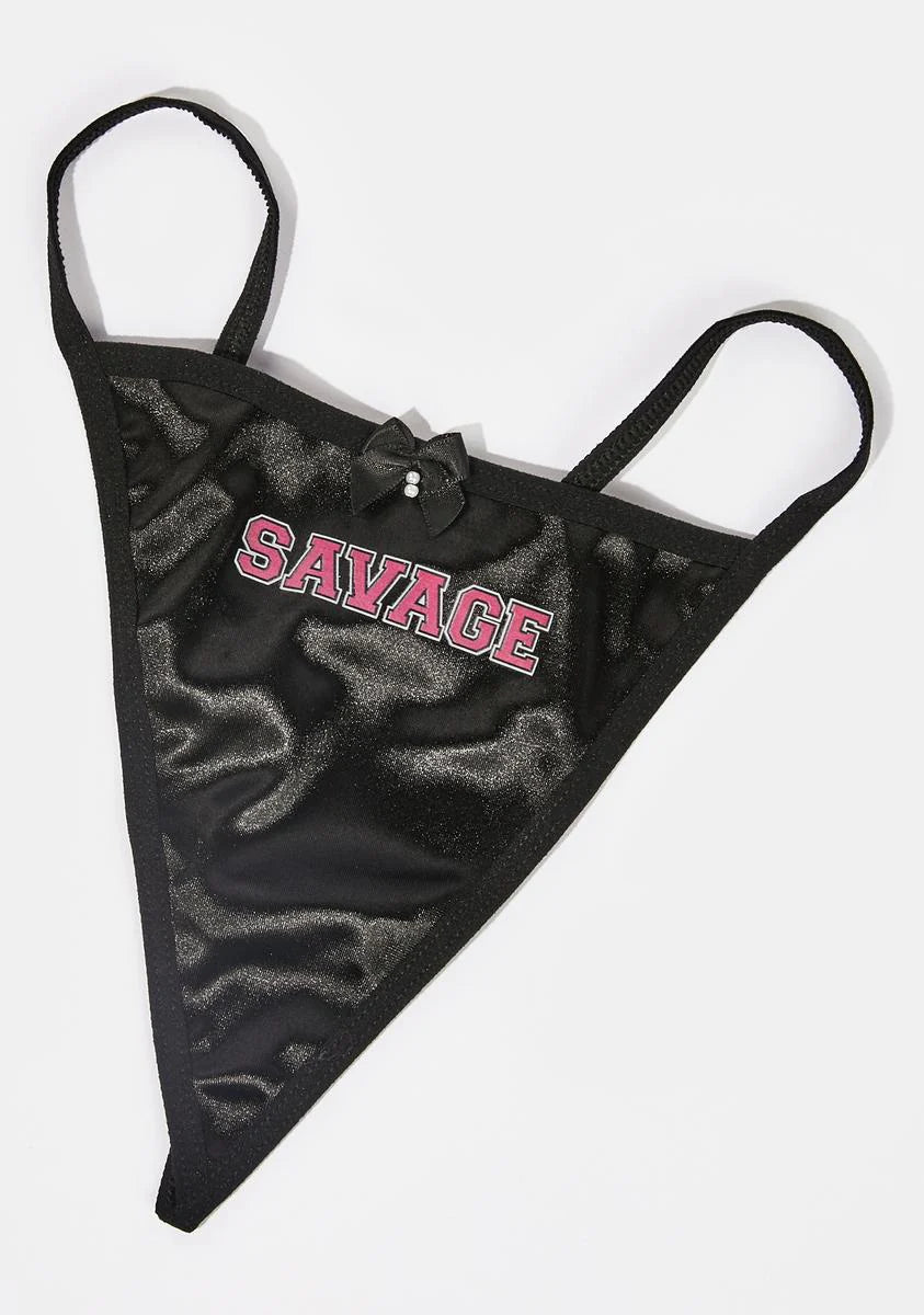 Savage G-String Thong