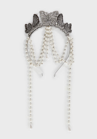 Midsummer Queen Butterfly Crown