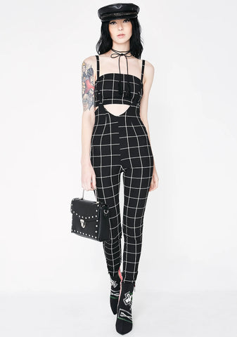 Gridlock Skinny Jumpsuit