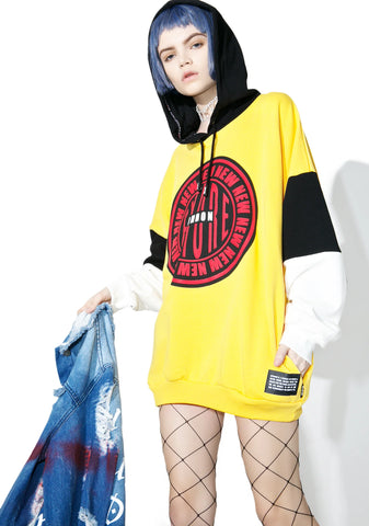 Stamp Logo Hooded Sweatshirt