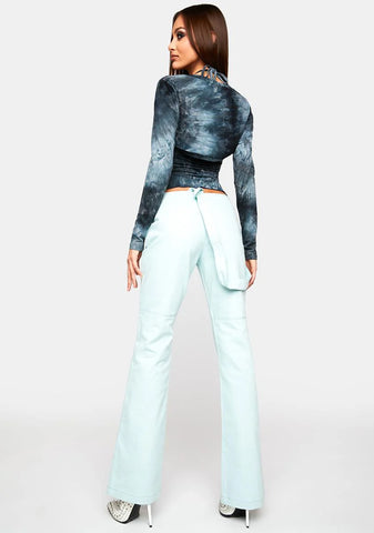 Doodle Ice Denim Pants