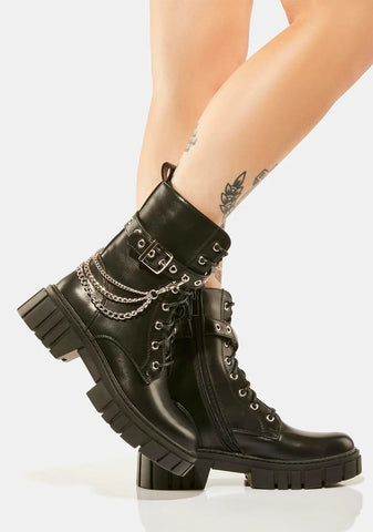 We Can't Stop Combat Boots