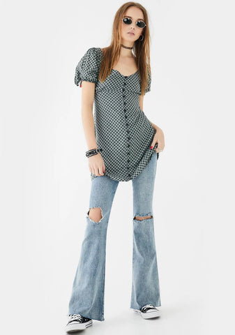 Green Montero Mini Dress