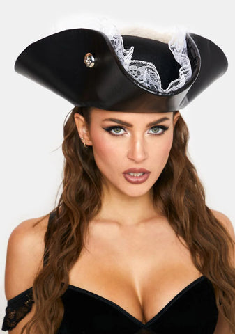 Black Pearl Pirate Hat