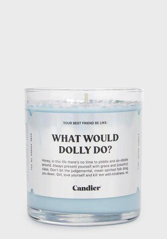 What Would Dolly Do Candle