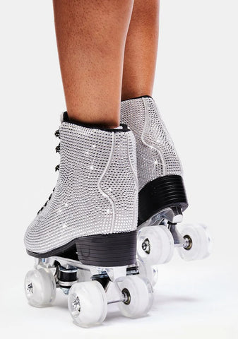 Icy Billionaire Bling Roller Skates