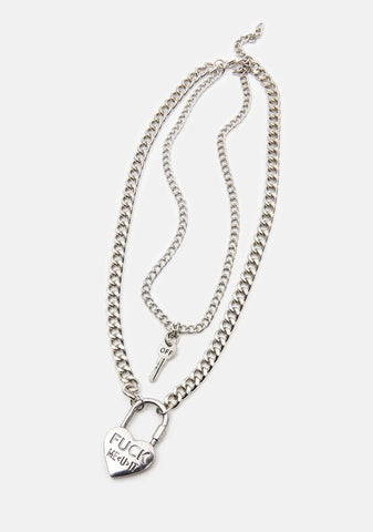 Read The Room Layered Chain Necklace