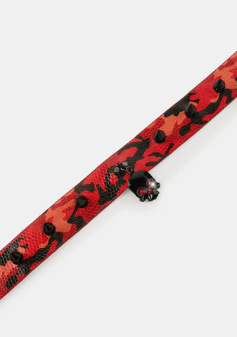 Serial Sinner Spiked Choker