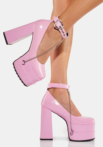 Sweetheart Platform Heels
