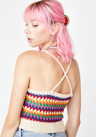 Hippie Sugar Crochet Top