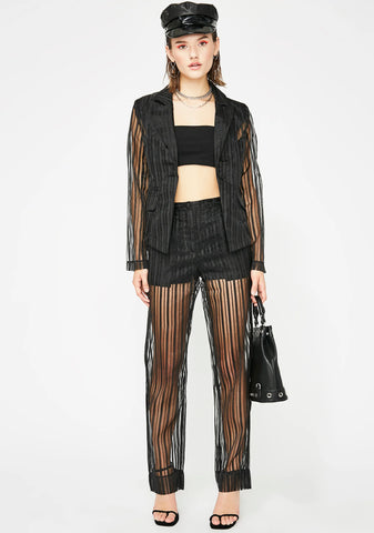 Straight Up Sheer Set