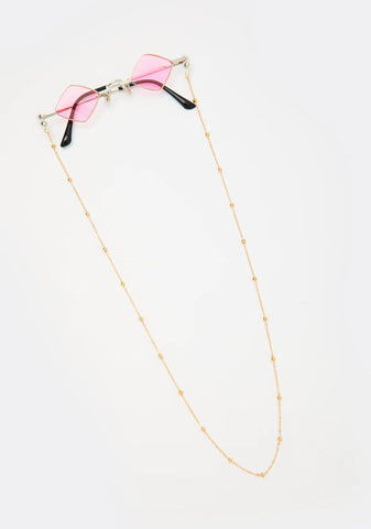 Sugar Half Baked Tiny Chain Sunglasses