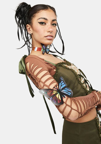 Fairy Door Butterfly Cuff