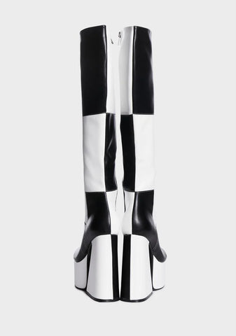 Runaway Knee High Boots