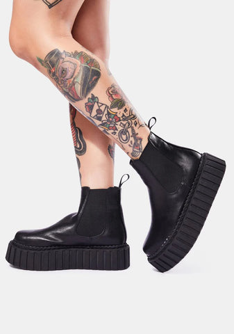 Pls Cut it Out Ankle Boots