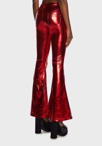 Fire Think Quick Vegan Leather Pants