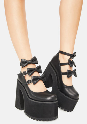 You're Just Jealous Platform Heels
