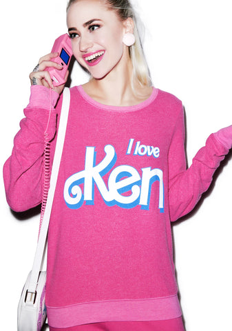 I Love Ken Baggy Beach Jumper