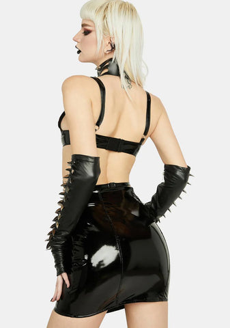 Wicked Dinner Date Mini Skirt