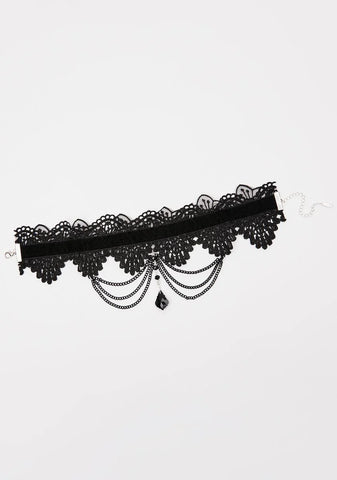 Mystic Romance Lace Choker