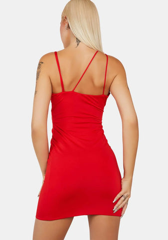 Time To Party Cutout Mini Dress