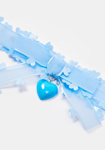 Sky Cuter And Prettier Heart Choker