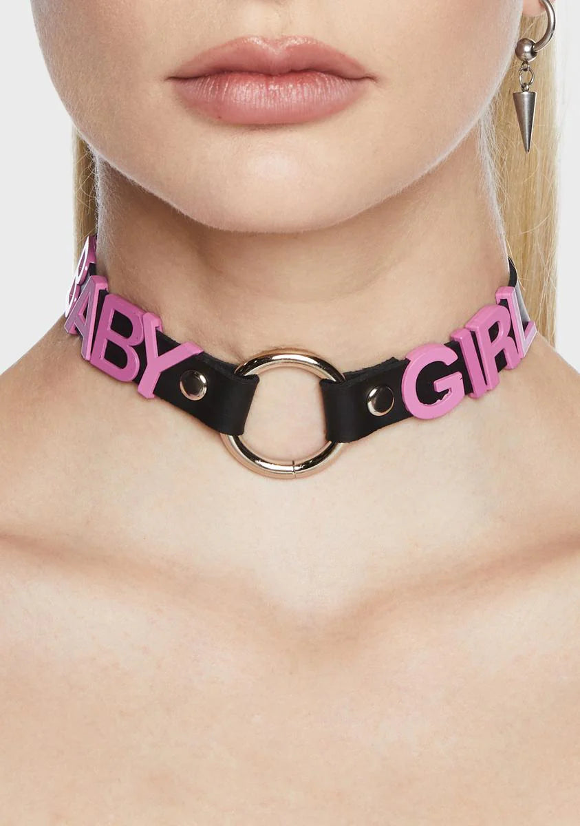 Baby Girl O-Ring Choker