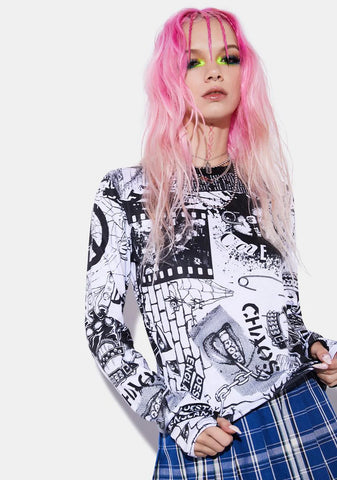 New Rebellion Long Sleeve Top