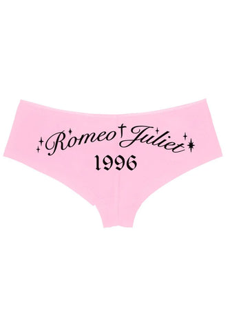 Pink Romeo + Juliet 1996 Boy Short