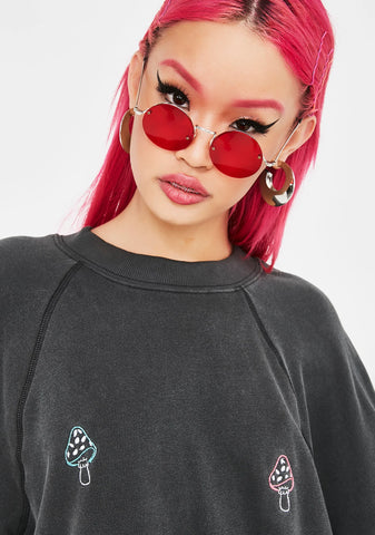 Shrooms Crewneck Sweatshirt