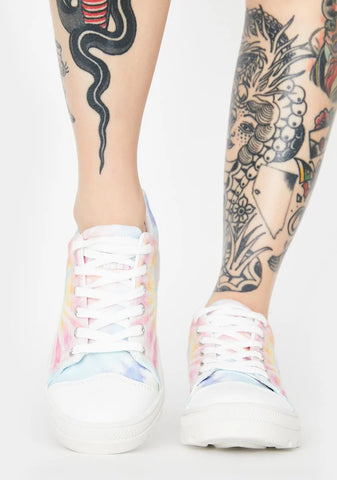 White Berkeley Blocks Roadies Sneakers