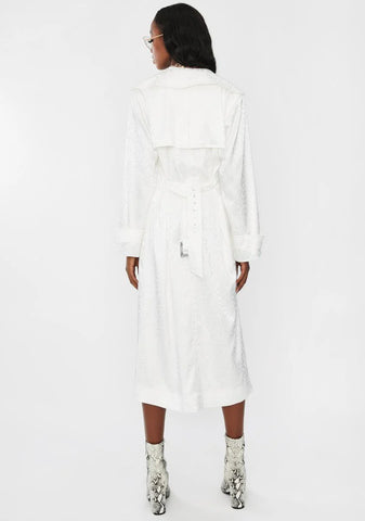 Dawn Leopard Trench Coat