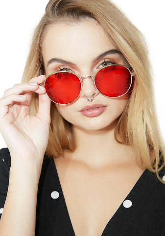 City Gal Round Sunglasses