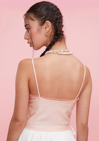 Raising The Vibe Satin Corset Top