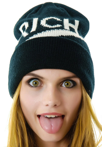 Rich Wash Beanie - Black